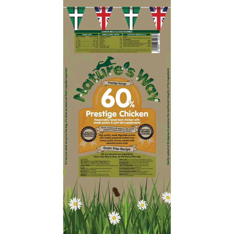 Natures Way 60% Prestige Chicken for Adult Dogs (Grain Free)