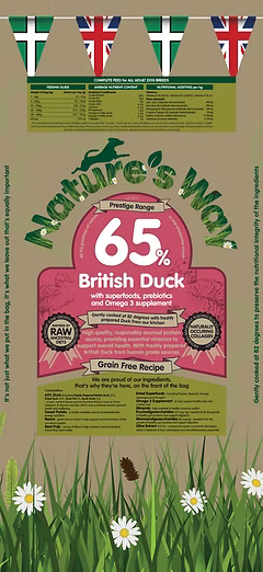 Natures Way 65% Prestige Duck for Adult Dogs (Grain Free)