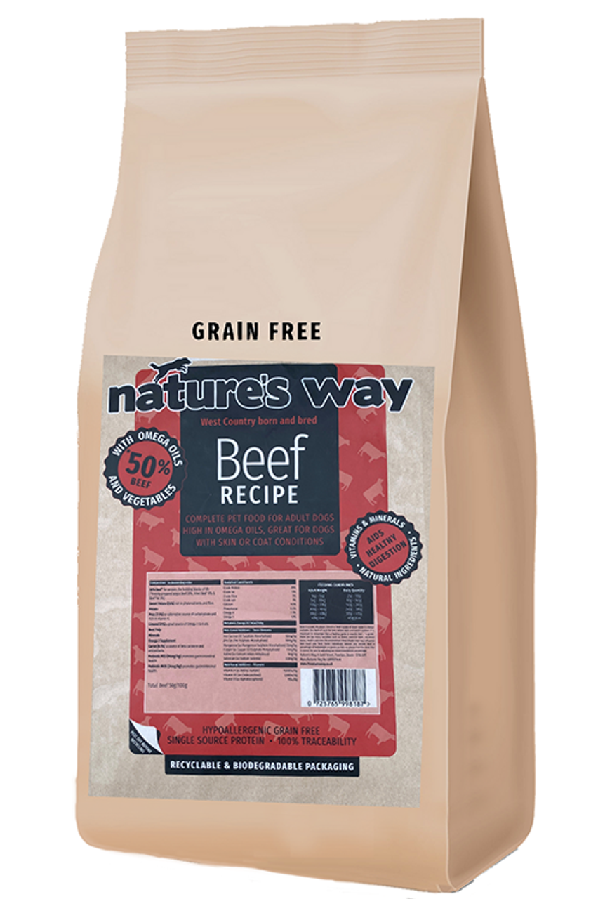 Natures Way Adult Grain Free Beef 12kg