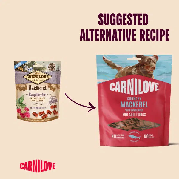 Carnilove Mackerel With Raspberries Crunchy Snack For Dogs 200g