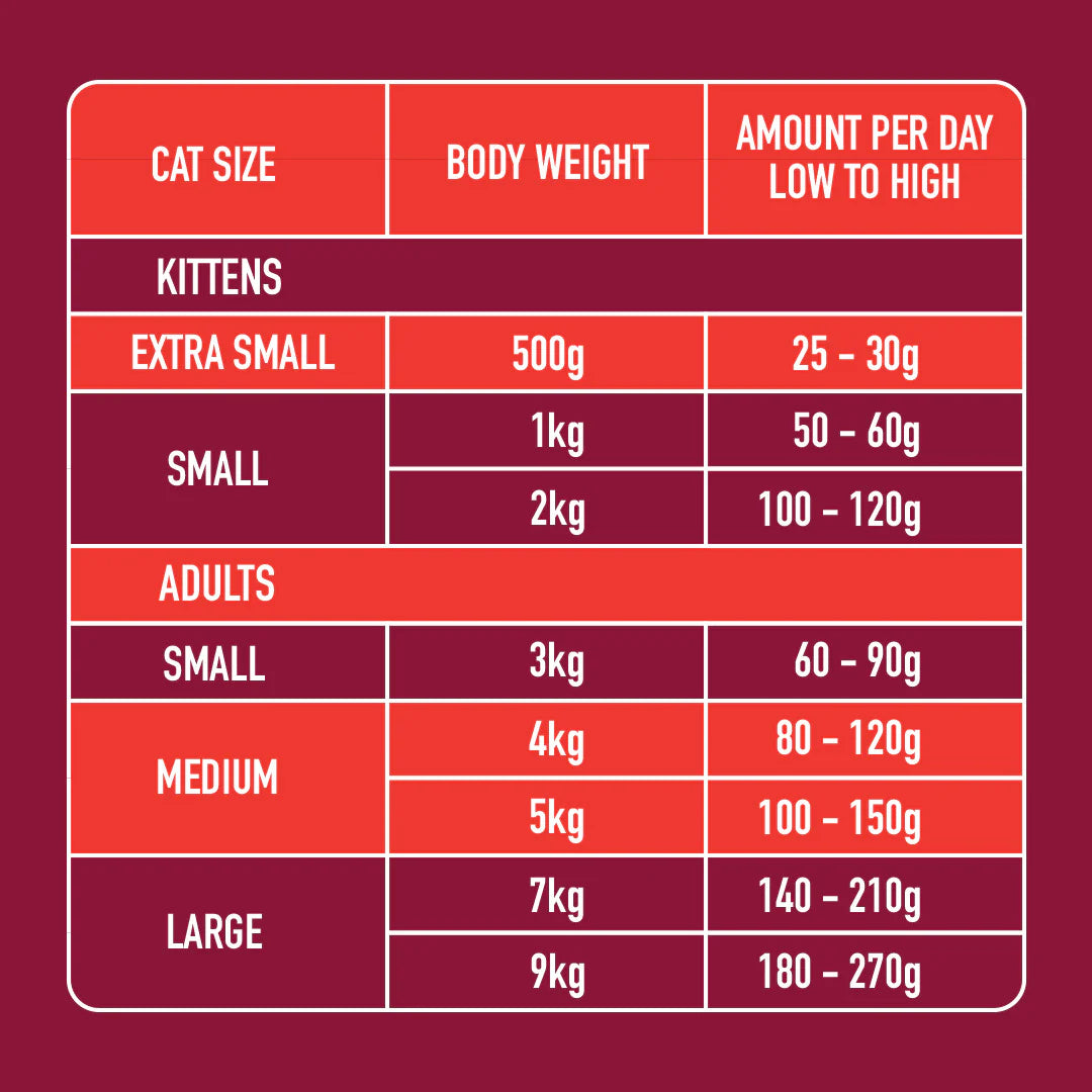 Nutriment Raw Beef for Cats 500g