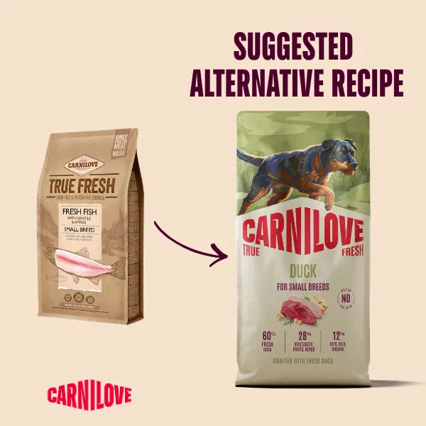 Carnilove True Fresh Duck for Small Breed Dogs