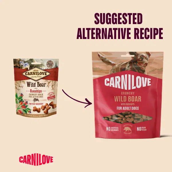 Carnilove Wild Boar With Rosehips Crunchy Snack For Dogs 200g