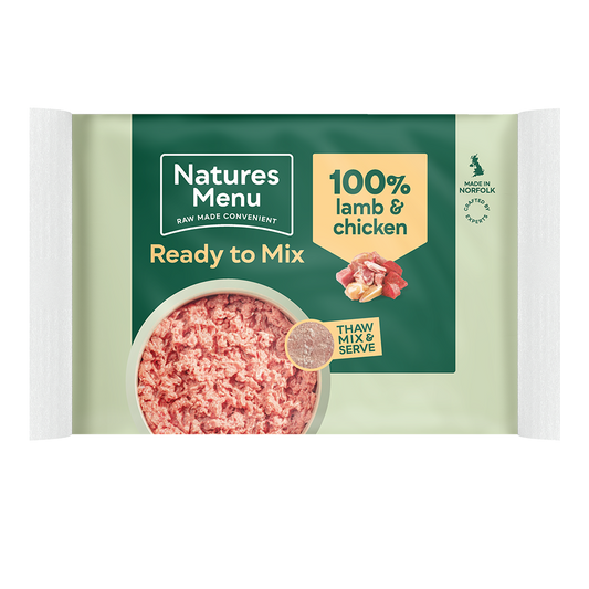 Natures Menu 100% Lamb & Chicken Mince 400g