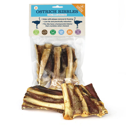 Ostrich Ribbles 100g
