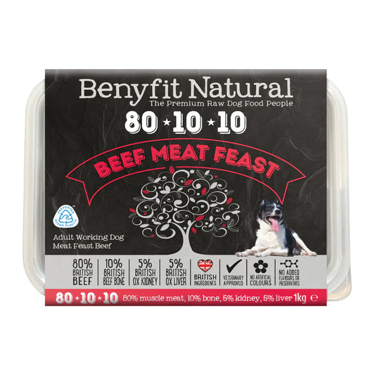Benyfit Natural 80.10.10 Beef Meat Feast