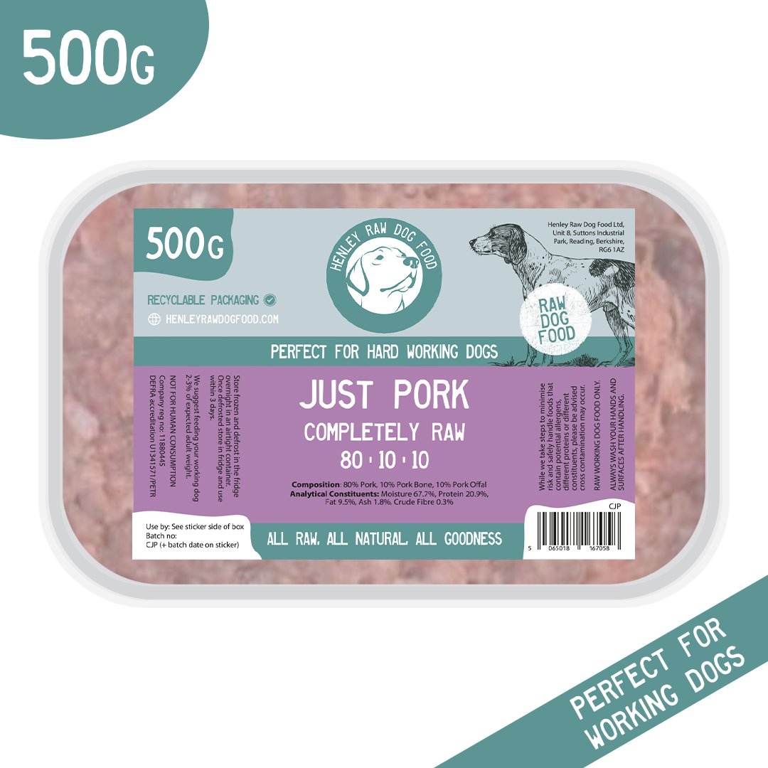 Henley Just Pork 80-10-10 Complete 500g