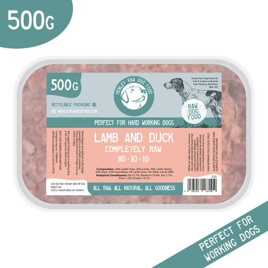 Henley Lamb & Duck 80-10-10 Complete 500g