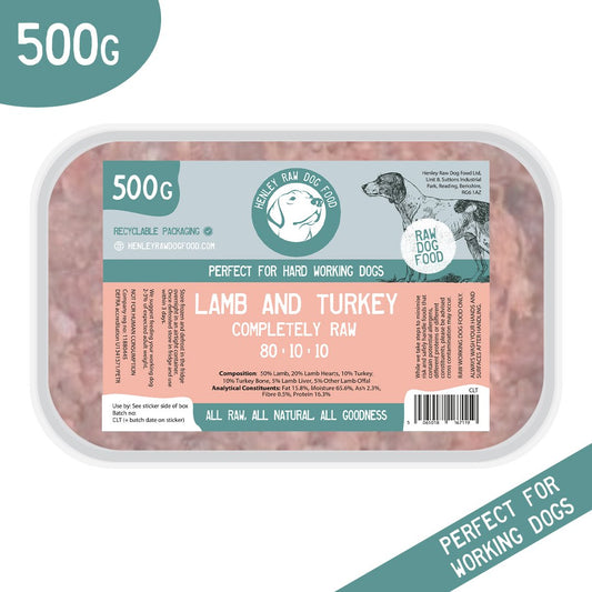 Henley Lamb & Turkey 80-10-10 Complete 500g