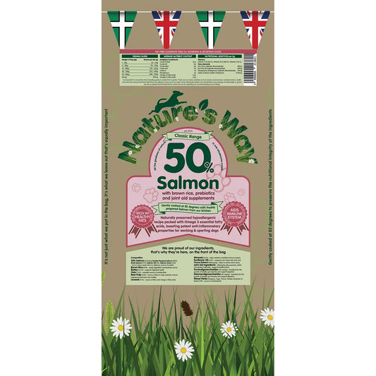 Natures Way Classic Adult 50% Salmon & Brown Rice Recipe