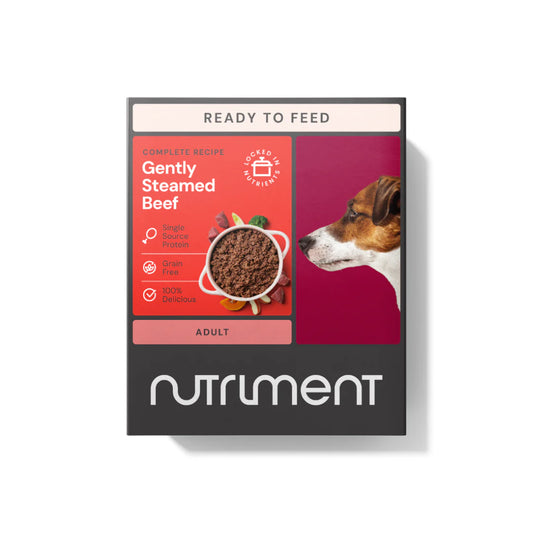 Nutriment Gently Steamed Beef Recipe for Adult Dogs