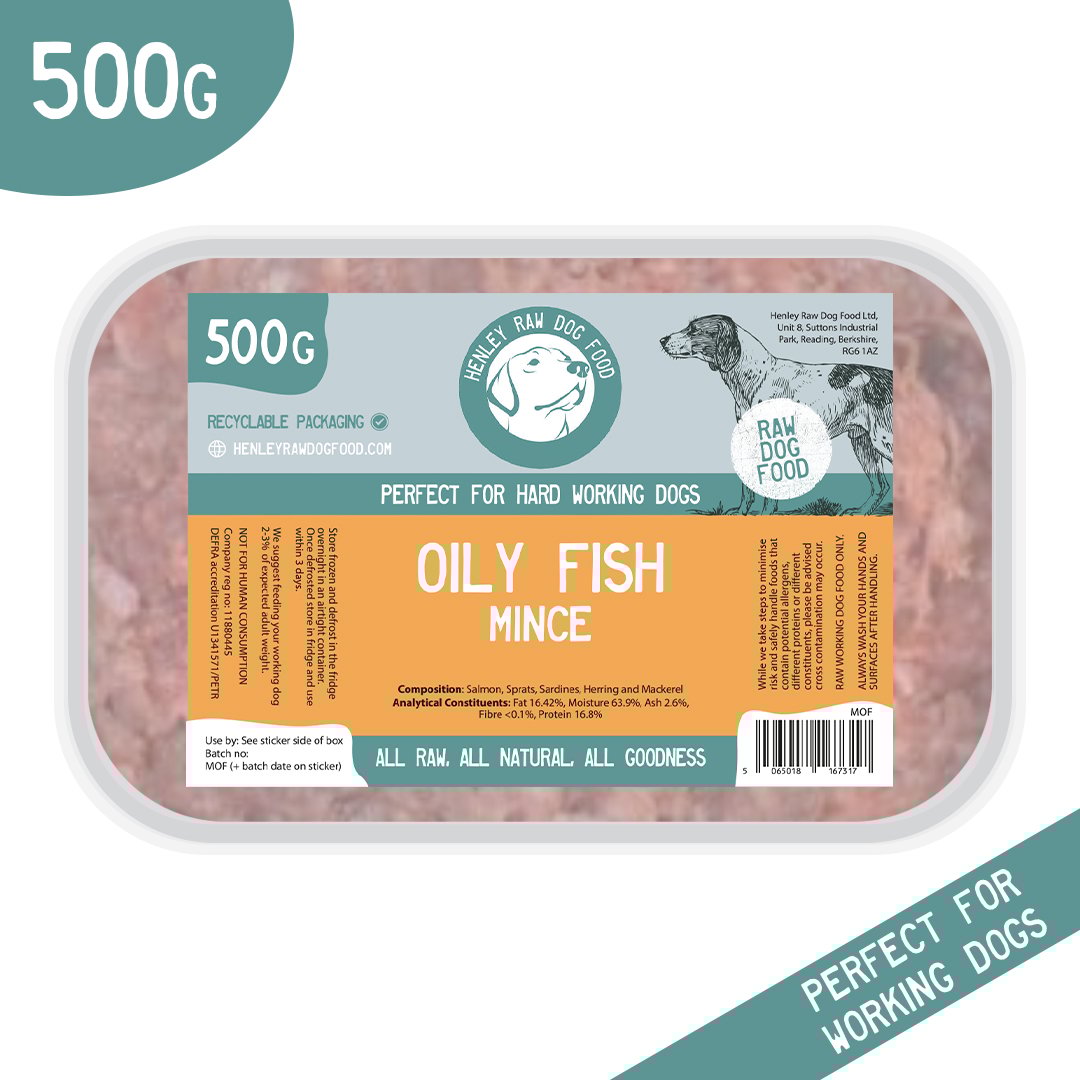Henley Oily Fish Mince Complete 500g