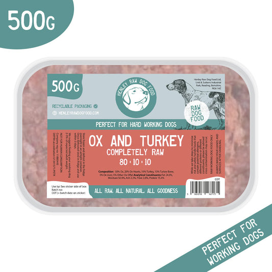 Henley Ox & Turkey 80-10-10 Complete 500g
