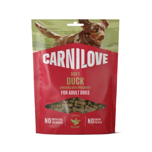 Carnilove Duck With Rosemary Soft Snack For Dogs 200g