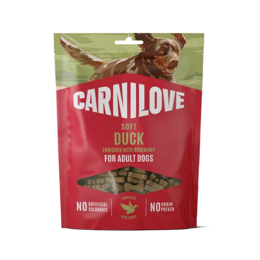 Carnilove Duck With Rosemary Soft Snack For Dogs 200g