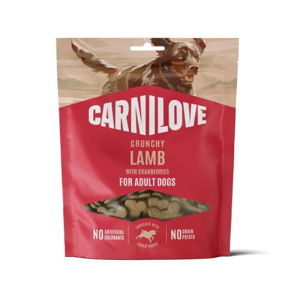 Carnilove Lamb With Cranberries Crunchy Snack For Dogs 200g