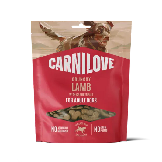 Carnilove Lamb With Cranberries Crunchy Snack For Dogs 200g