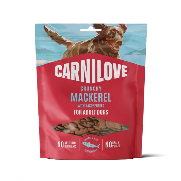 Carnilove Mackerel With Raspberries Crunchy Snack For Dogs 200g