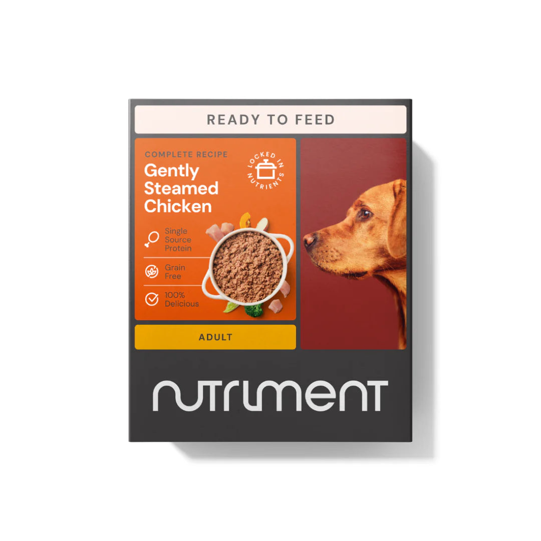 Nutriment Gently Steamed Chicken Recipe for Adult Dogs