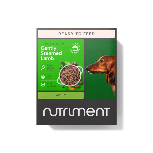 Nutriment Gently Steamed Lamb Recipe for Adult Dogs