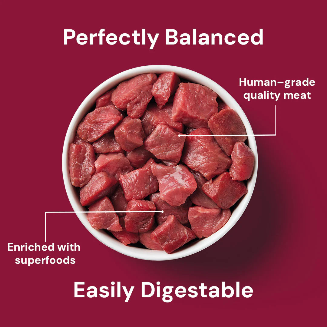 Nutriment Raw Beef for Cats 500g