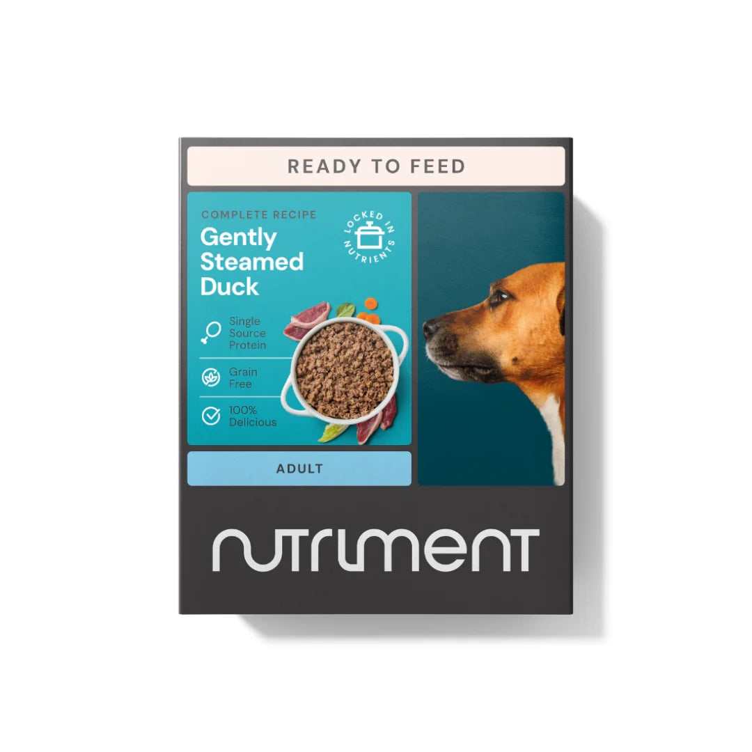 Nutriment Gently Steamed Duck Recipe for Adult Dogs