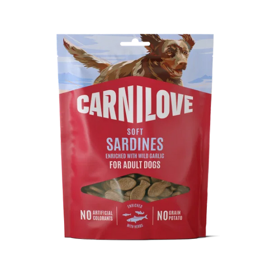 Carnilove Sardines With Wild Garlic Soft Snack For Dogs 200g