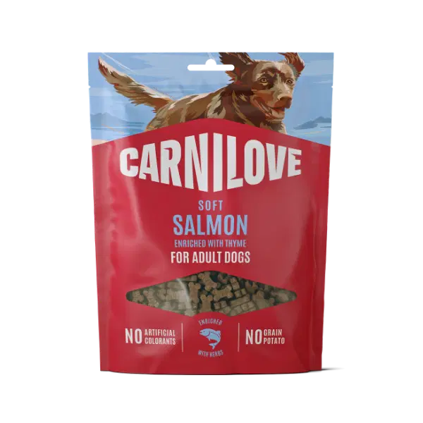 Carnilove Salmon With Thyme Soft Snack For Dogs 200g