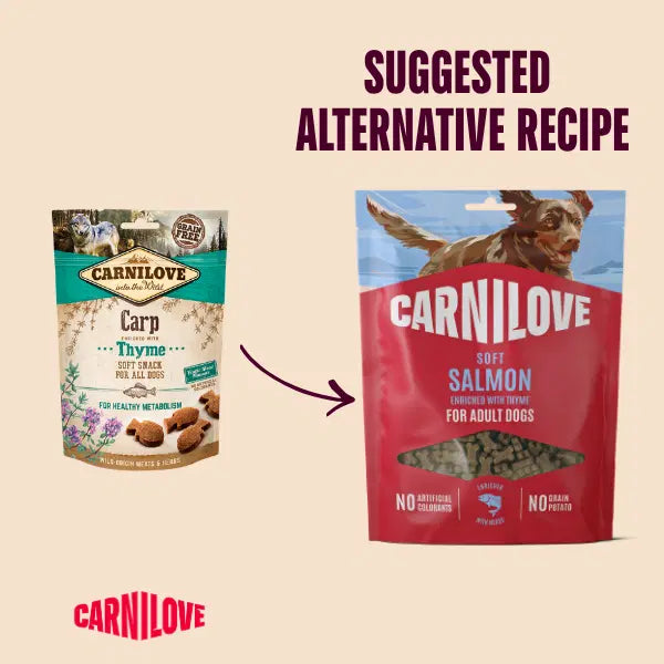 Carnilove Salmon With Thyme Soft Snack For Dogs 200g