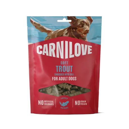 Carnilove Trout With Dill Soft Snack For Dogs 200g