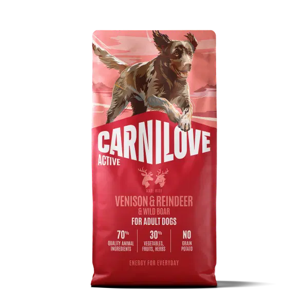 Carnilove Active Adult Venison, Reindeer & Wild Boar