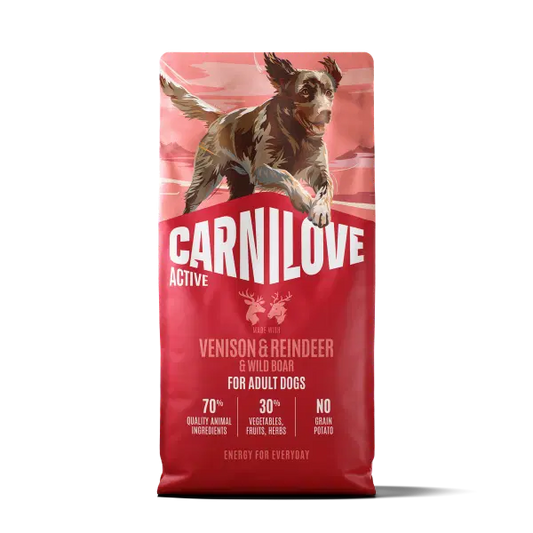 Carnilove Active Adult Venison, Reindeer & Wild Boar