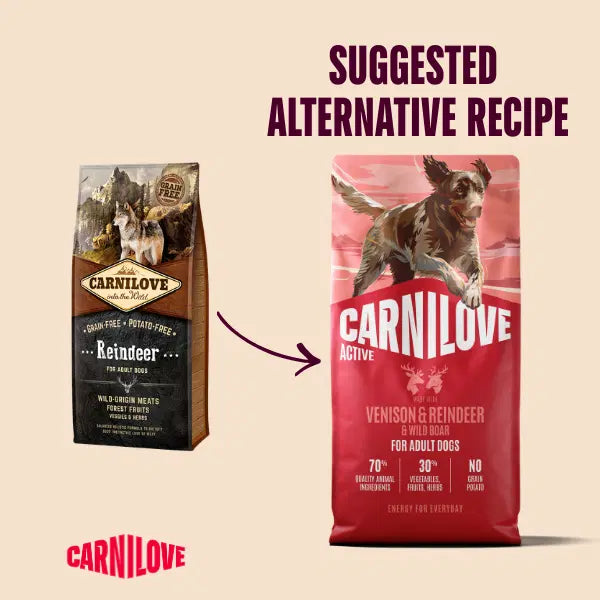 Carnilove Active Adult Venison, Reindeer & Wild Boar