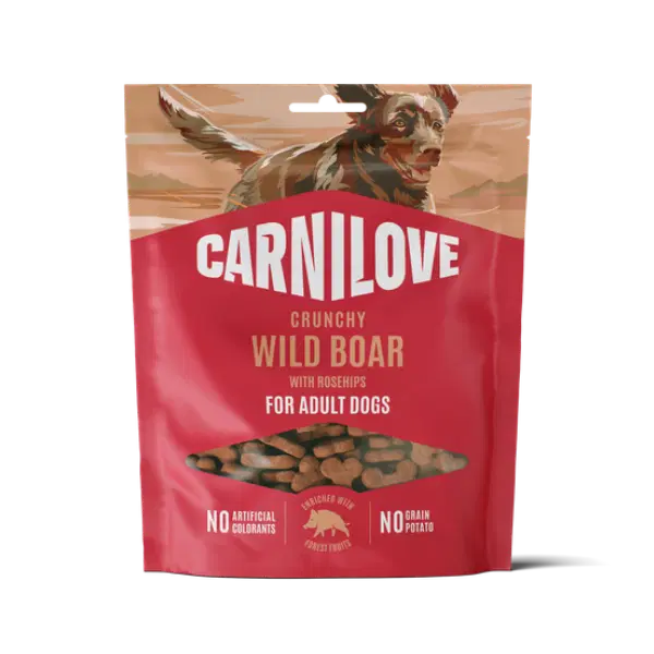Carnilove Wild Boar With Rosehips Crunchy Snack For Dogs 200g