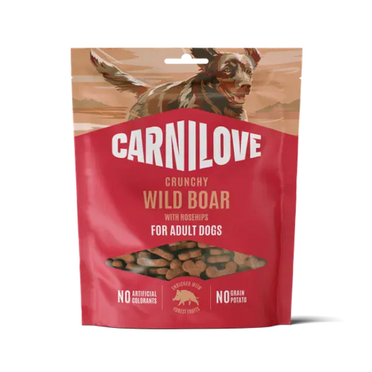 Carnilove Wild Boar With Rosehips Crunchy Snack For Dogs 200g